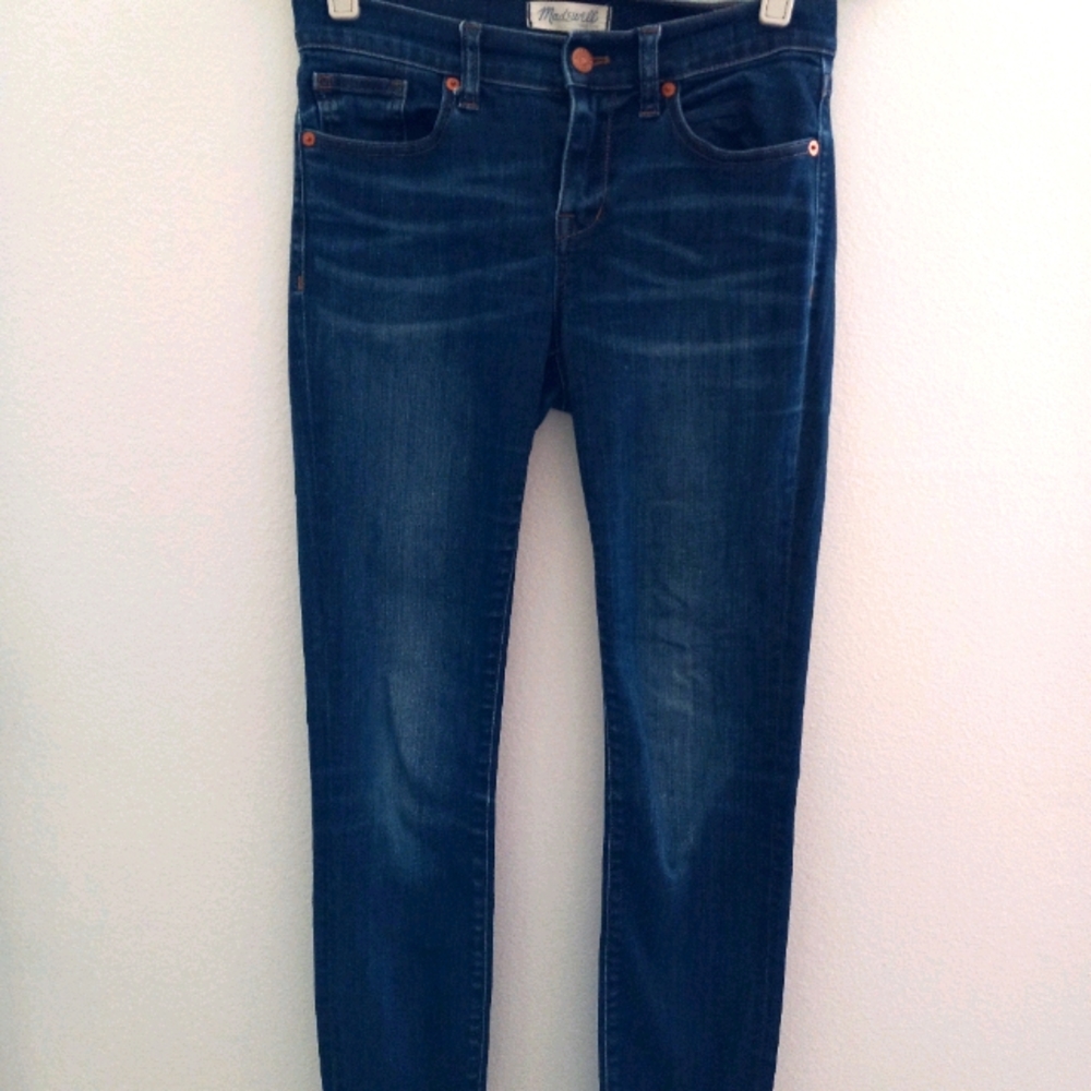 Madewell high rise skinny jeans